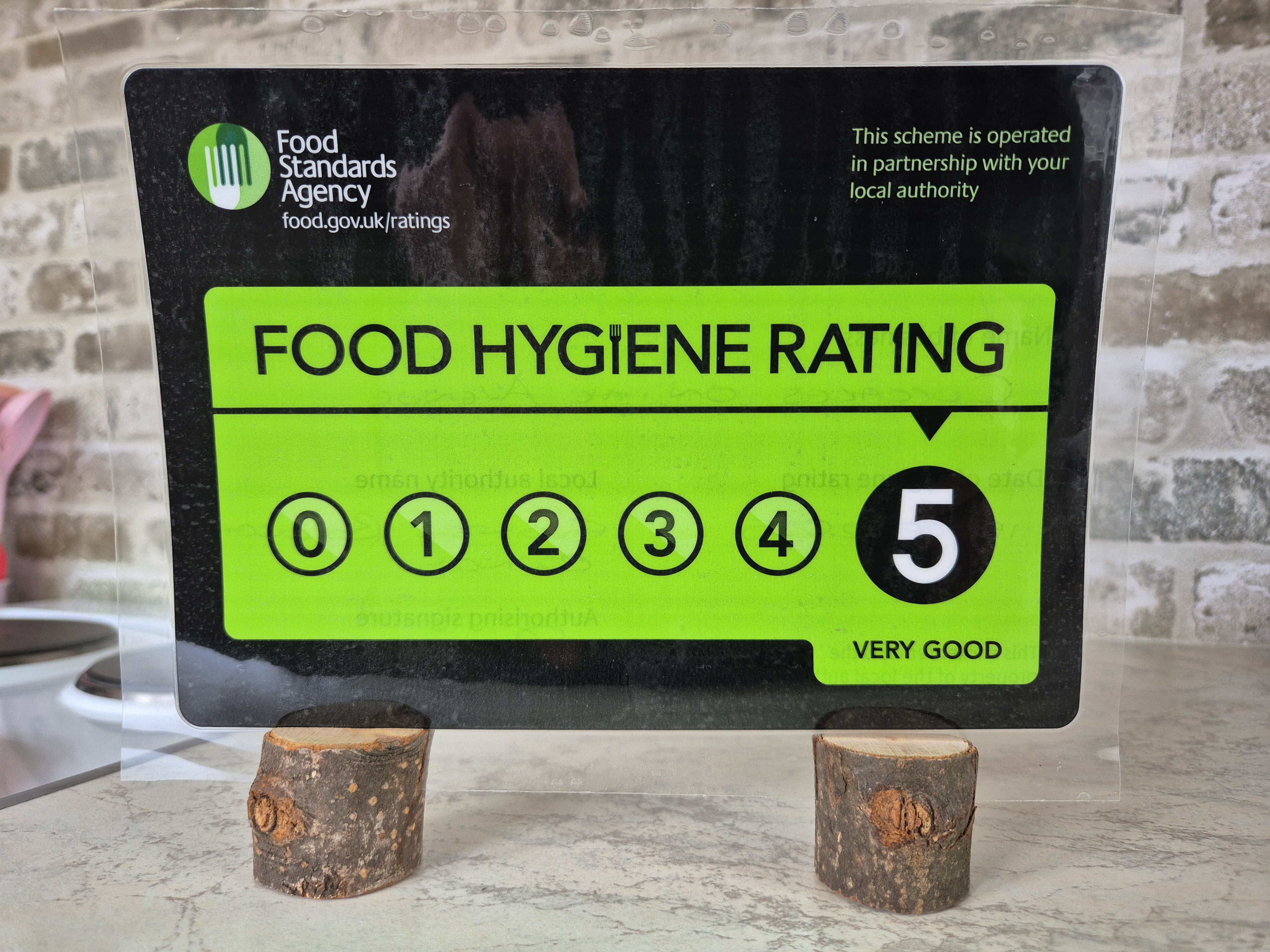 Food hygiene certificate